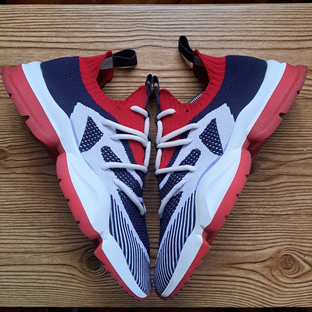 SOMEWHERE IN AMERICA CV 0.02 "USA" SIA COLLECTIVE Sneakers Red, White, Blue